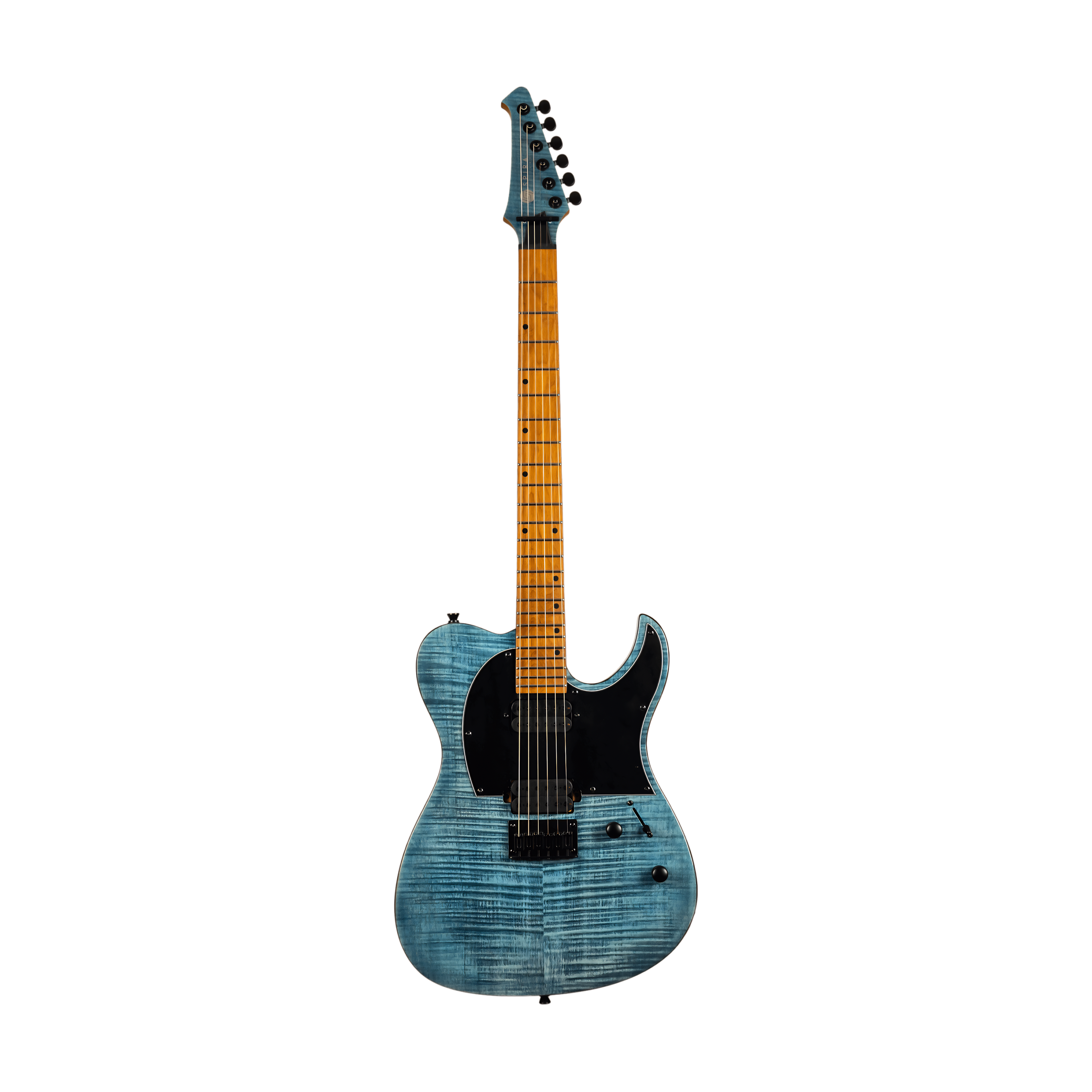 SPIRA T450 TDB Telecaster Electric Guitar Trans Blue