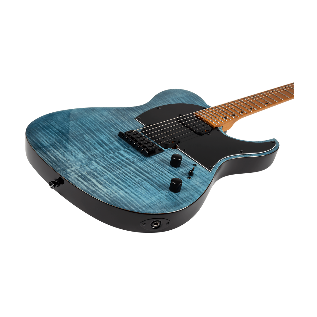 SPIRA T450 TDB Telecaster Electric Guitar Trans Blue