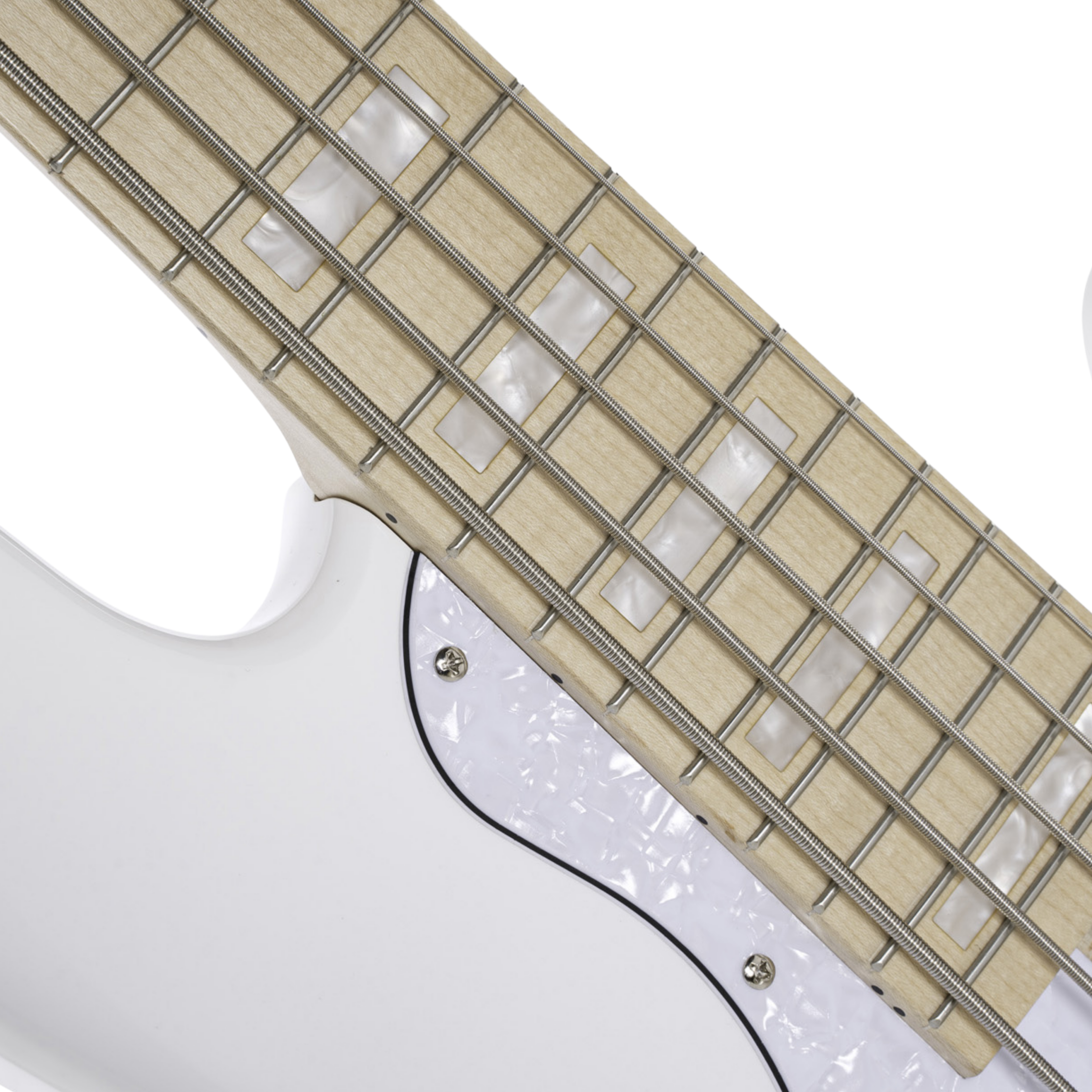 CORT Erlick NJS-5 WHITE Bass Electric Guitar 5 String