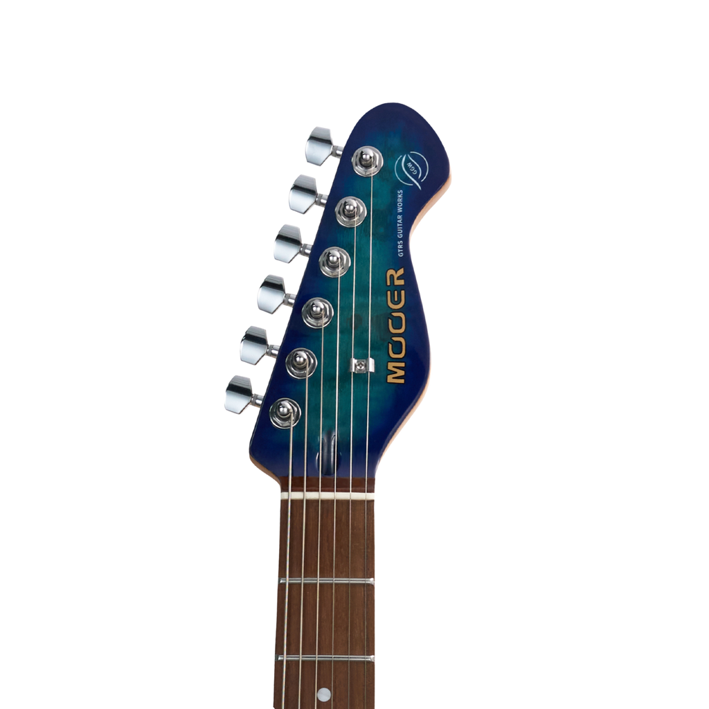 MOOER MSC20 Pro Electric Guitar Ocean Blue