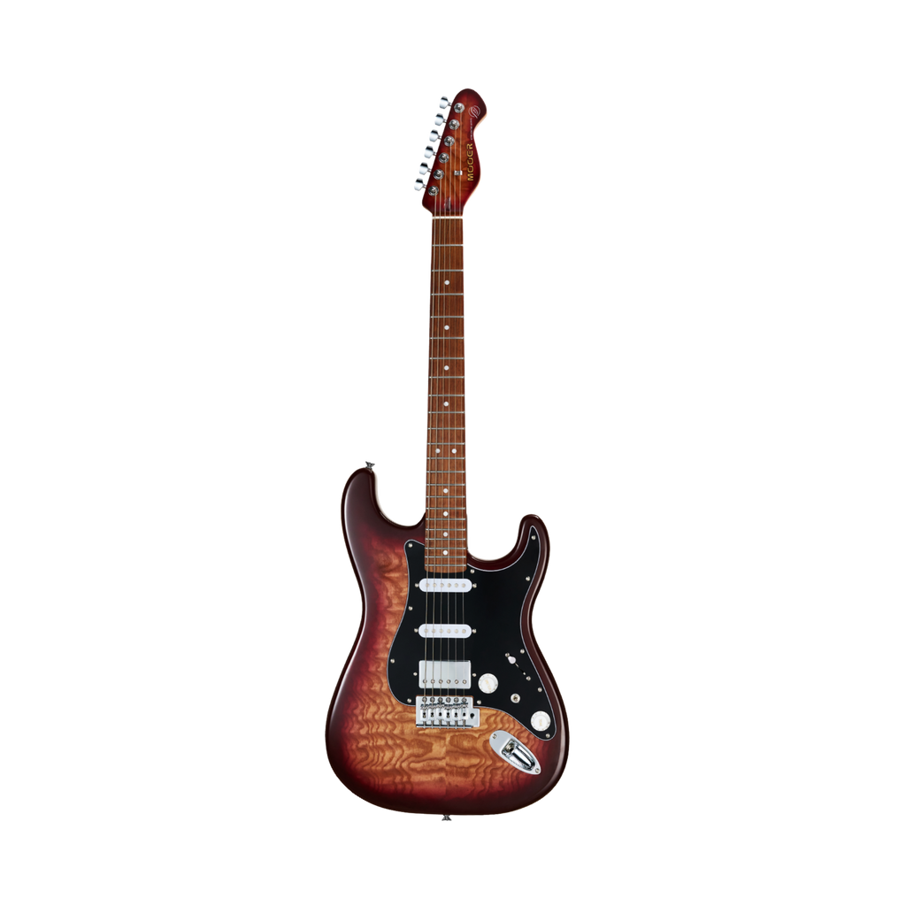 MOOER MSC20 Pro Electric Guitar Amber Brown