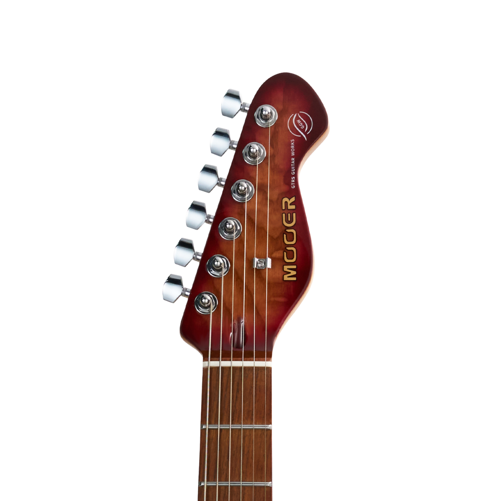MOOER MSC20 Pro Electric Guitar Amber Brown