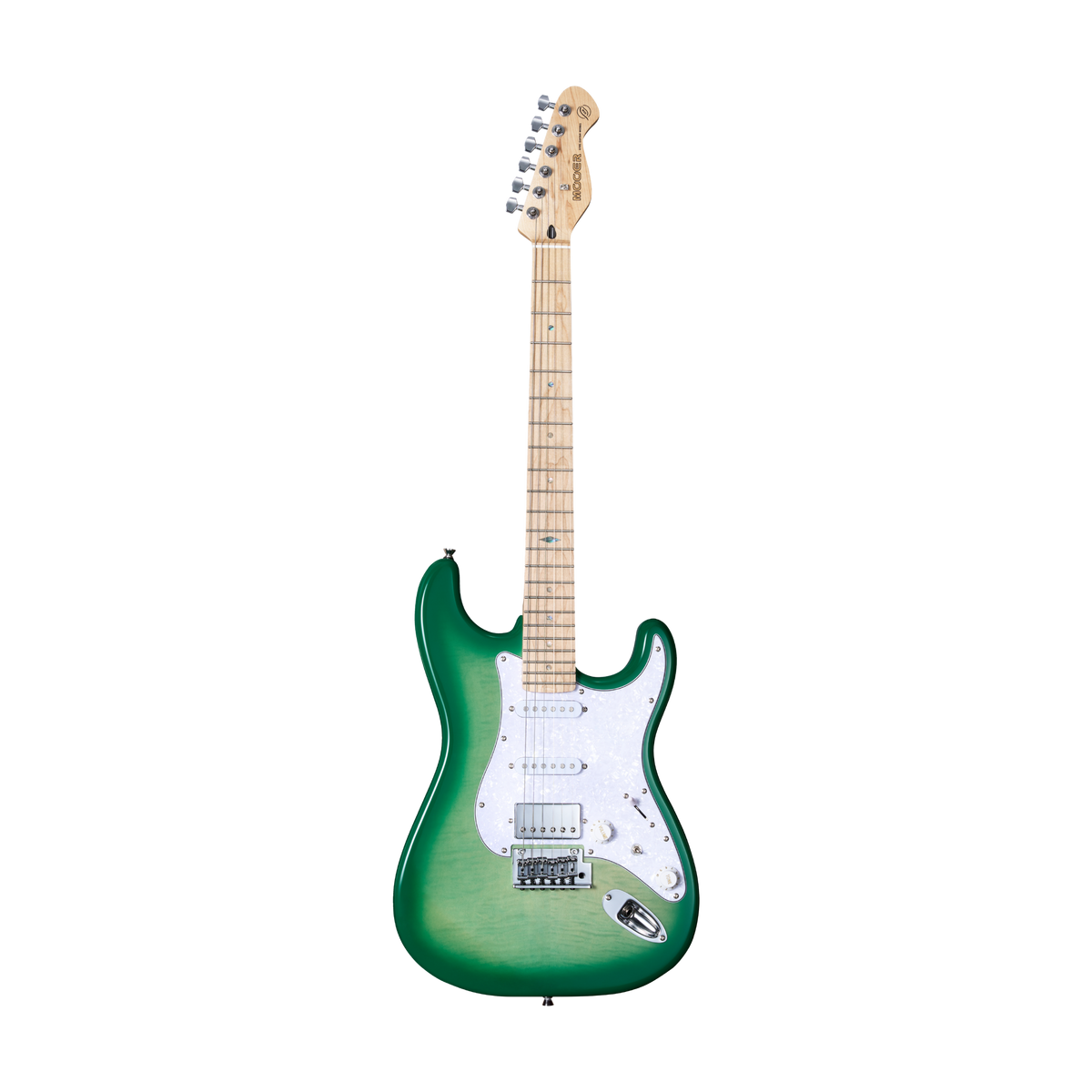MOOER MSC30 Pro Electric Guitar Lemon Green