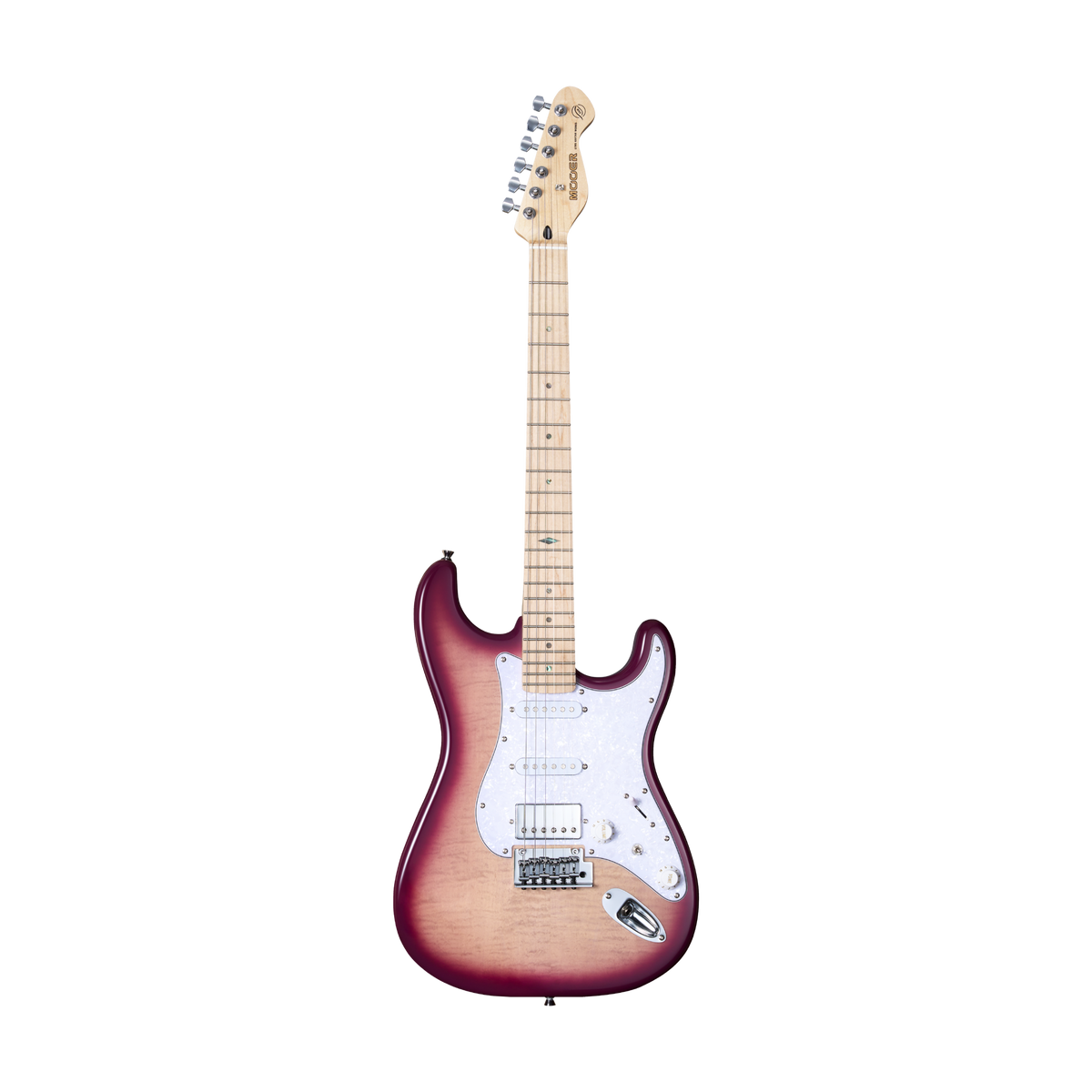 MOOER MSC30 Pro Electric Guitar Rose Purple