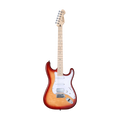 MOOER MSC30 Pro Electric Guitar Sunset Red