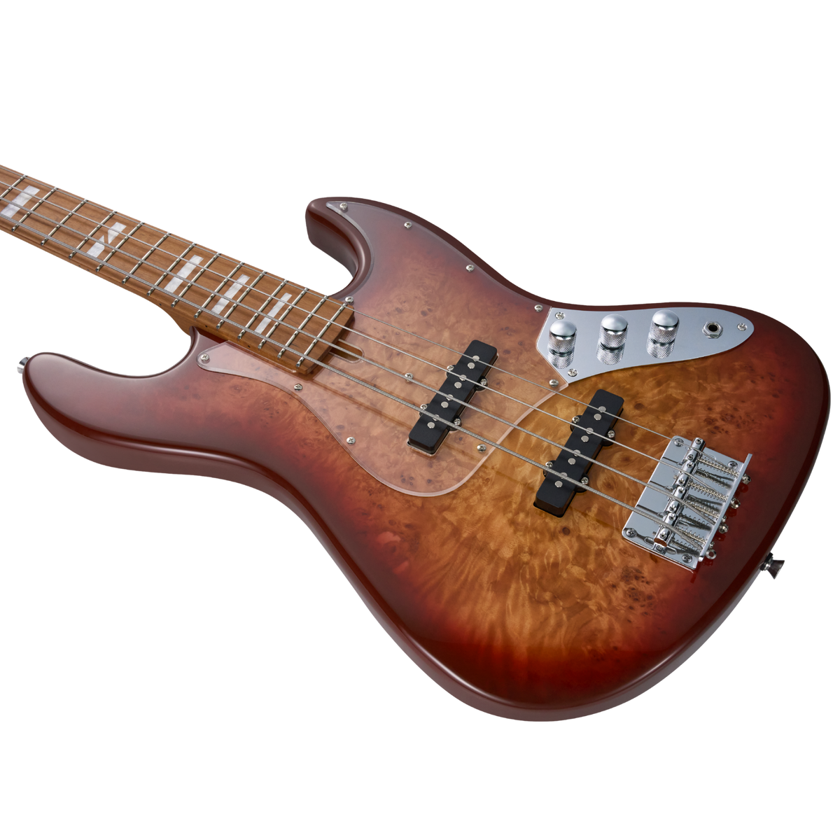 MOOER MBJ 420 Electric Bass 4 String Red Burst