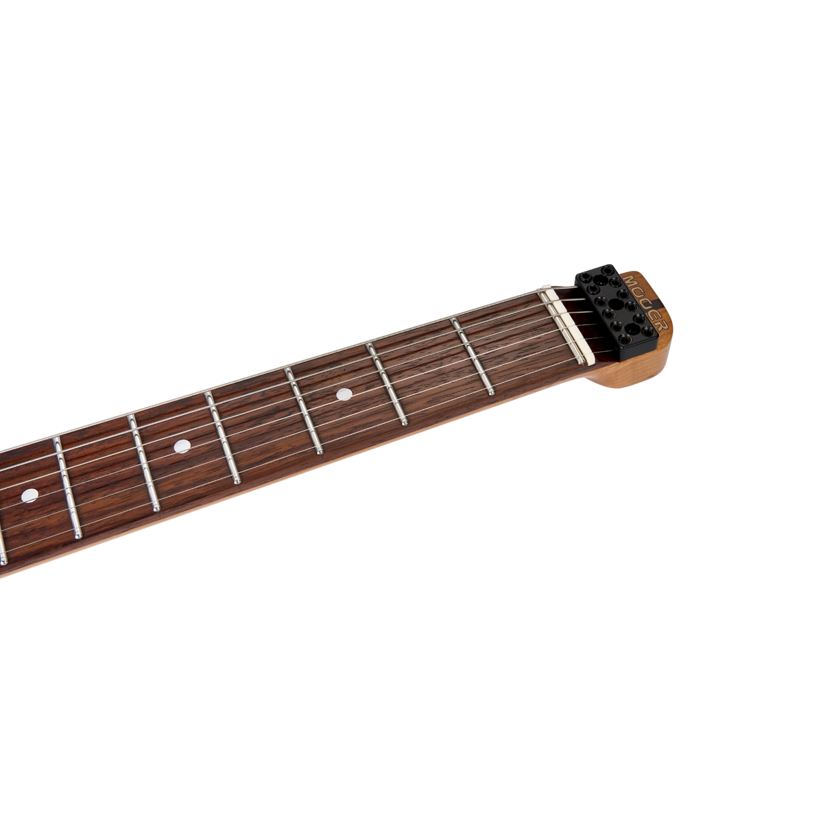 MOOER MHL50 Head-Less Electric Guitar Black White Gradient