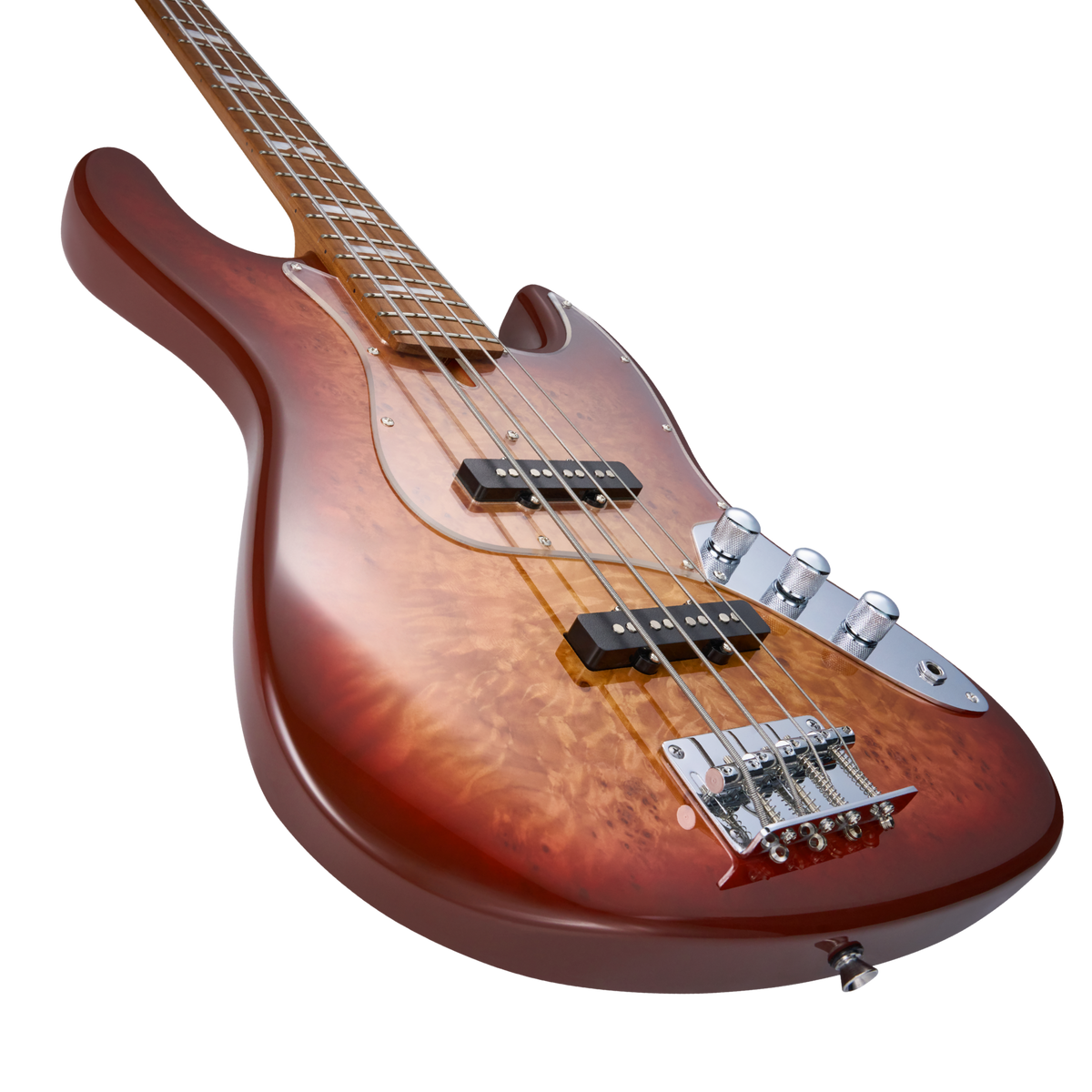 MOOER MBJ 420 Electric Bass 4 String Red Burst