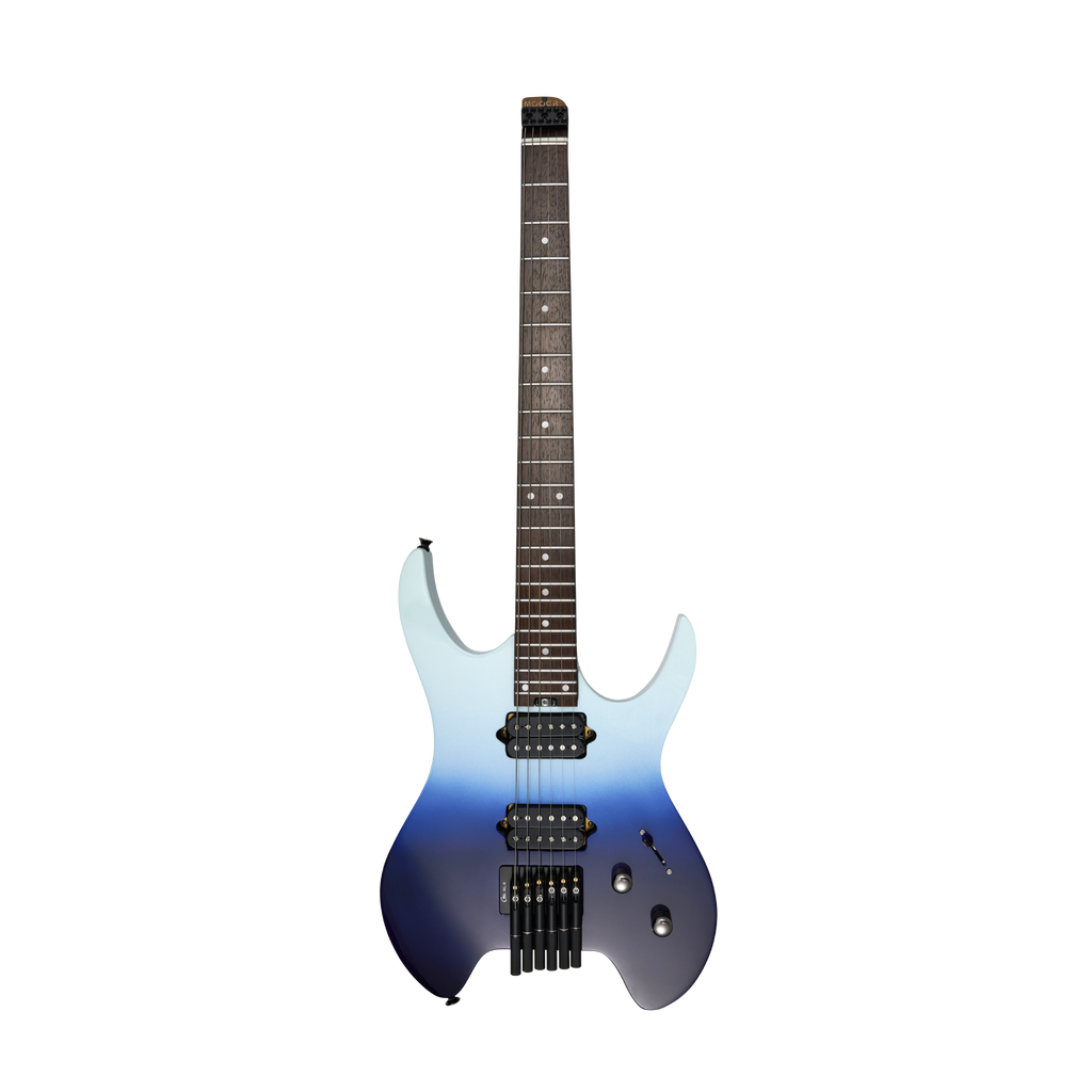 MOOER MHL50 Head-Less Electric Guitar Sky Blue Gradient