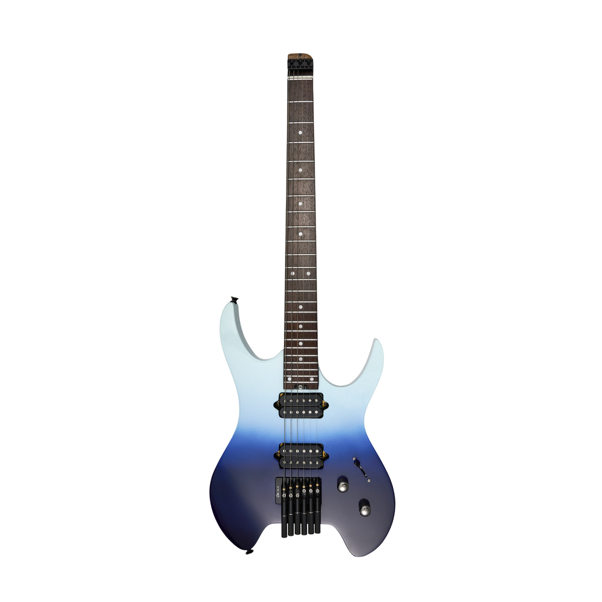 MOOER MHL50 Head-Less Electric Guitar Sky Blue Gradient