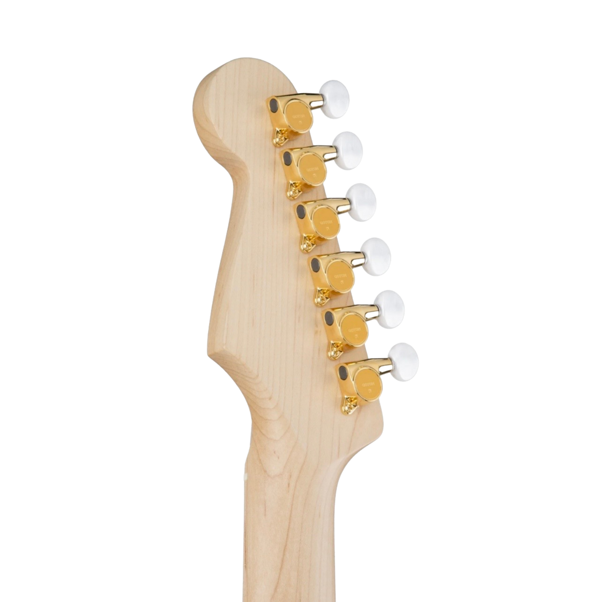 FENDER Japan Ritchie Kotzen Signature Stratocaster Electric Guitar, Maple FB, Transparent Red Burst