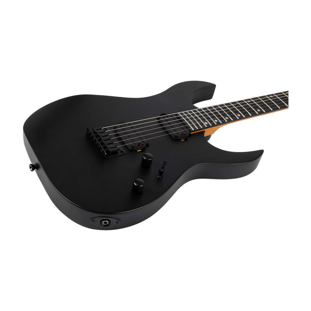 SPIRA S400 MBK Stratocaster Electric Guitar Black