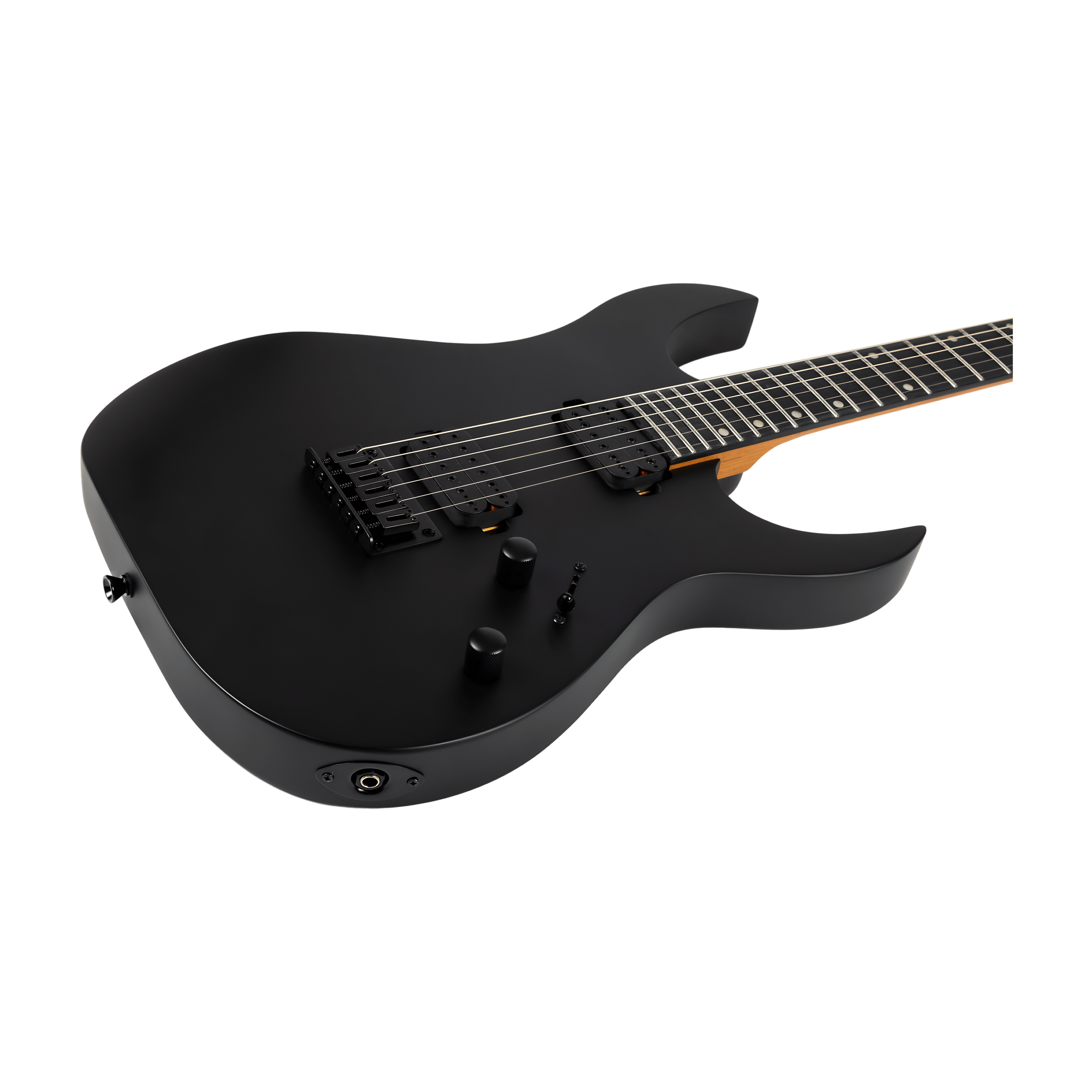 SPIRA S400 MBK Stratocaster Electric Guitar Black