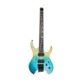 MOOER MHL100 Head-Less Electric Guitar Blue Burst