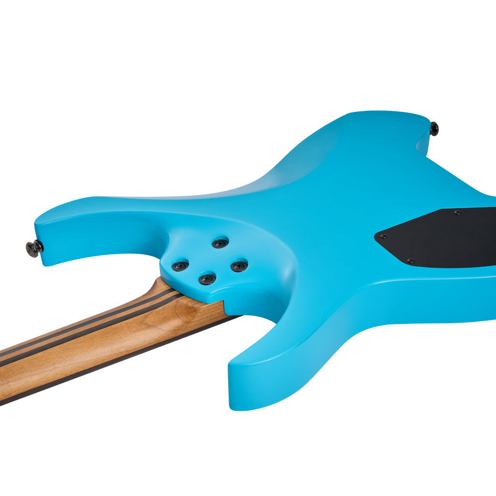 MOOER MHL100 Head-Less Electric Guitar Blue Burst