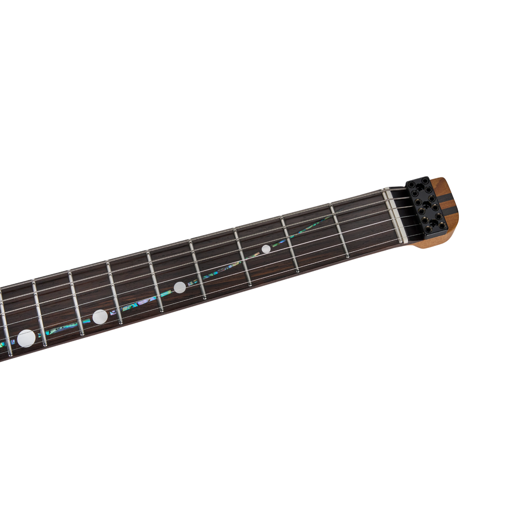 MOOER MHL100 Head-Less Electric Guitar Blue Burst