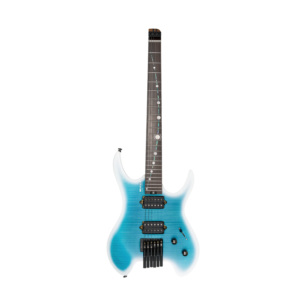 MOOER MHL100 Head-Less Electric Guitar Dreamy Blue