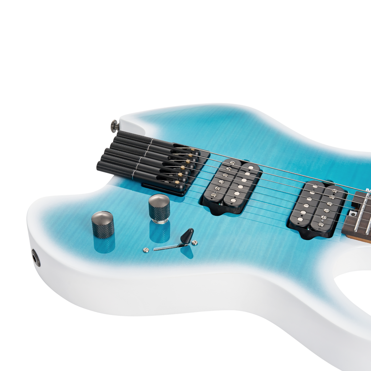 MOOER MHL100 Head-Less Electric Guitar Dreamy Blue