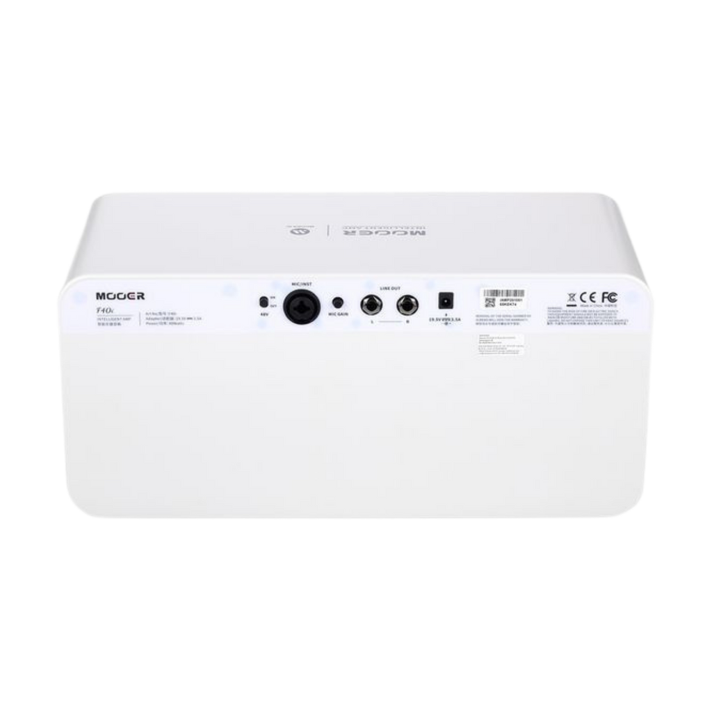 MOOER FUTURE F40i Guitar Smart Amp Snowfall White