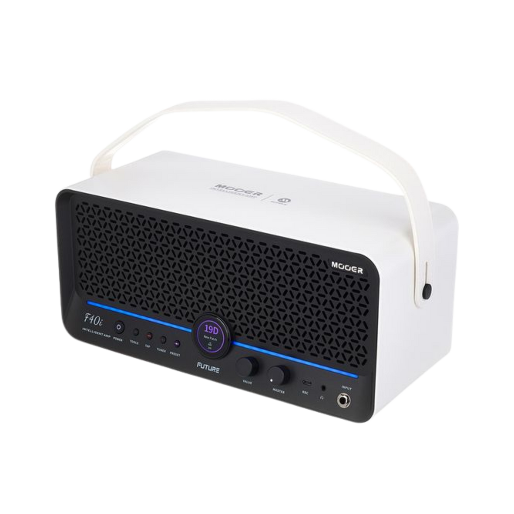MOOER FUTURE F40i Guitar Smart Amp Snowfall White