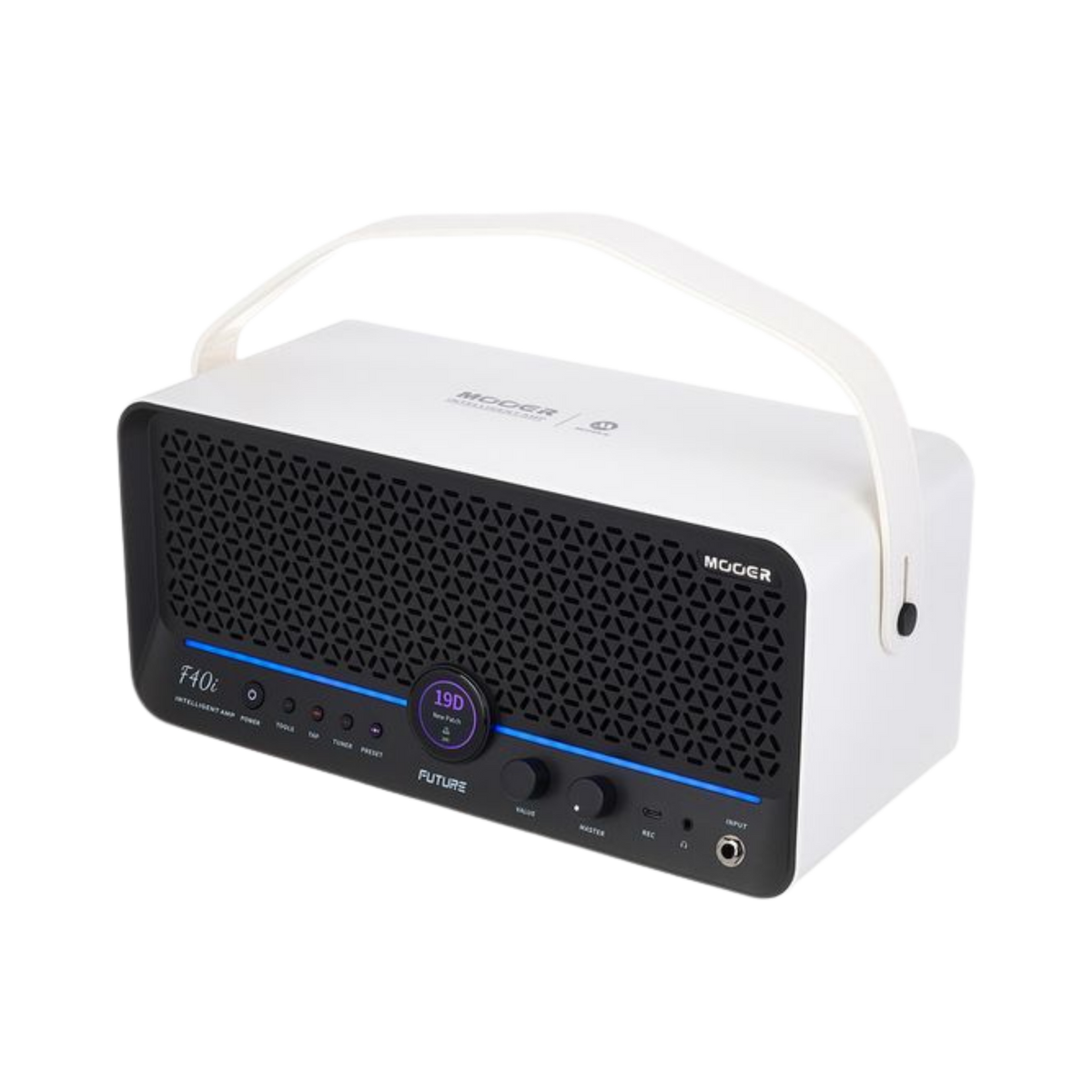 MOOER FUTURE F40i Guitar Smart Amp Snowfall White