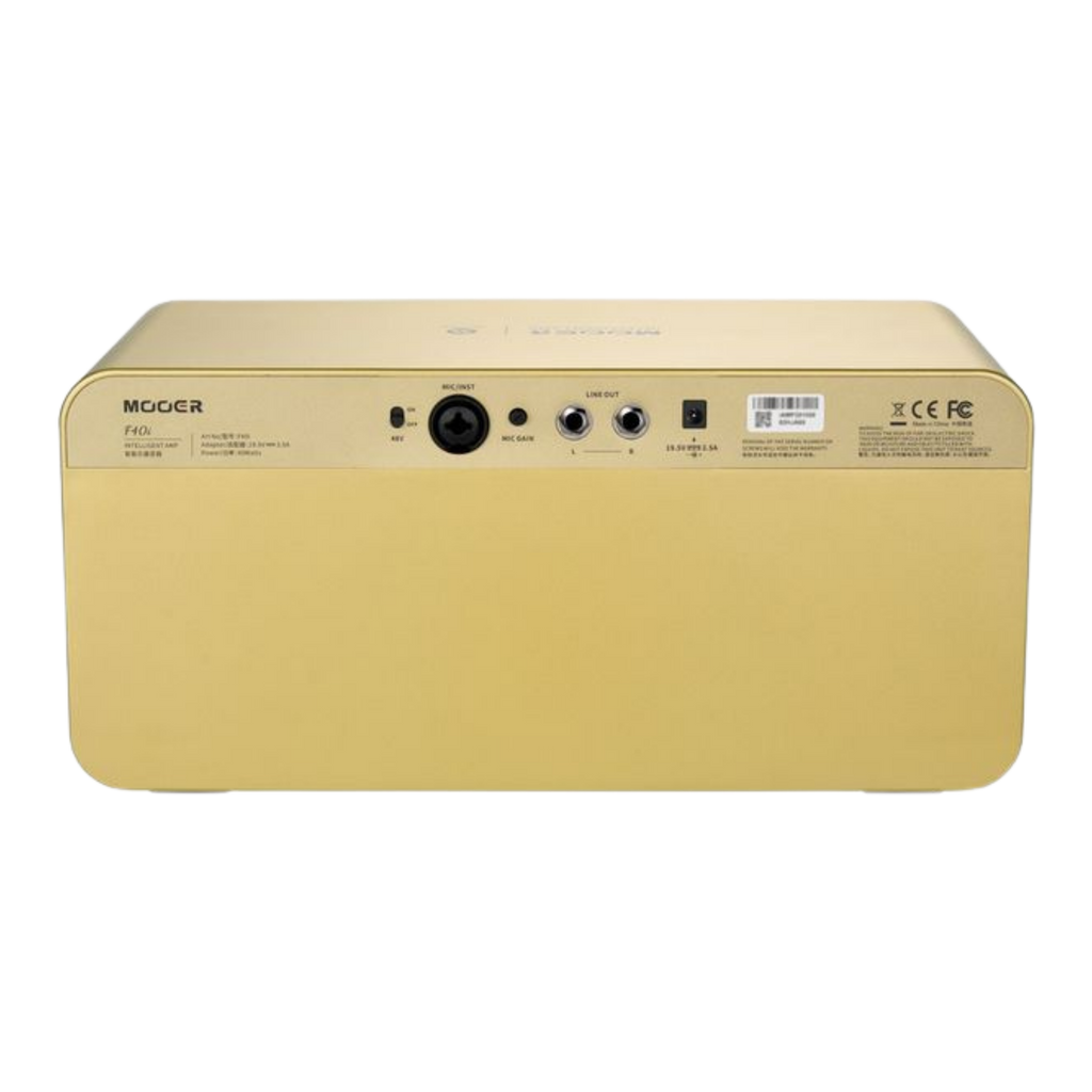 MOOER FUTURE F40i Guitar Smart Amp Imperial Gold
