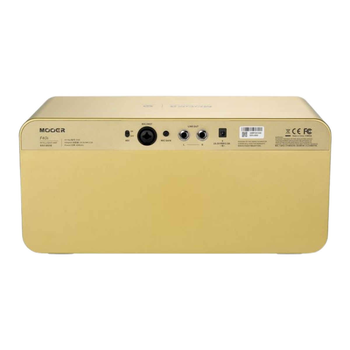 MOOER FUTURE F40i Guitar Smart Amp Imperial Gold