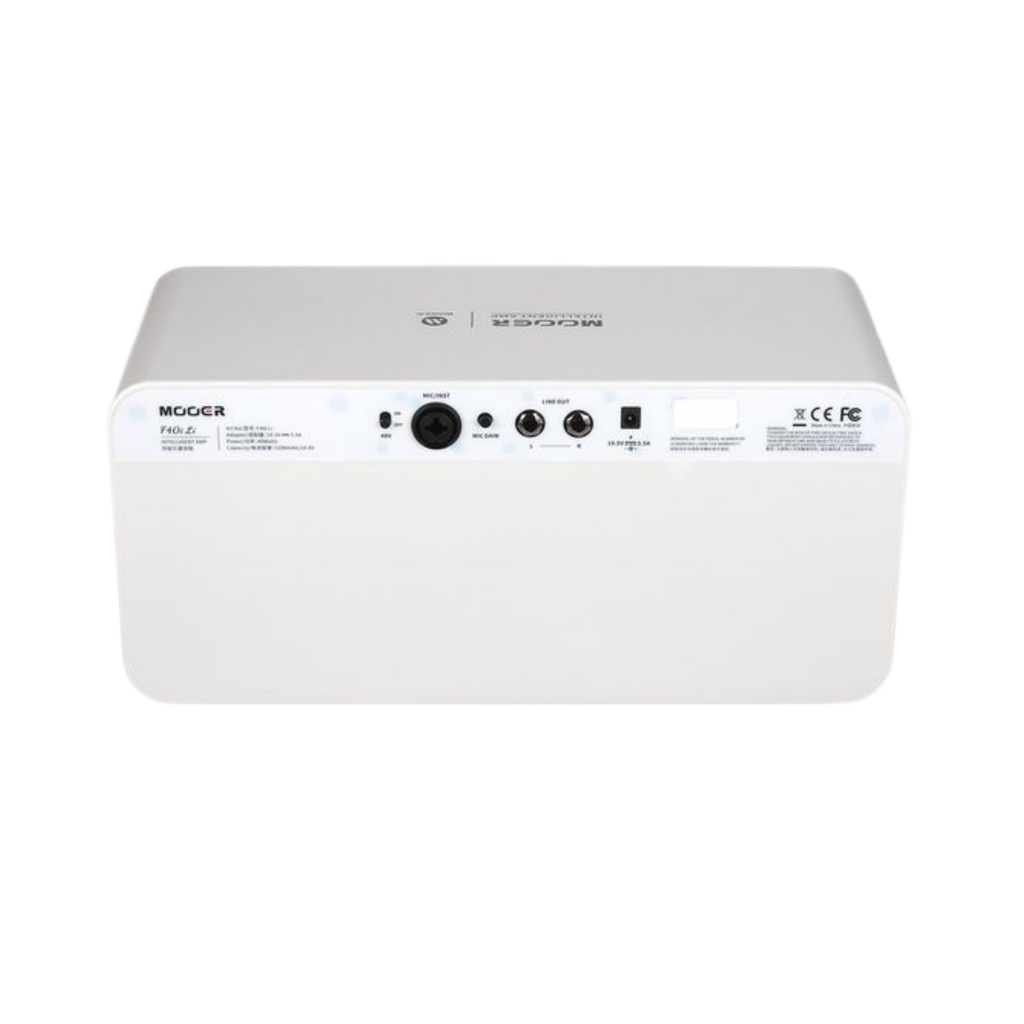 MOOER FUTURE F40i Li Guitar Smart Amp Snowfall White