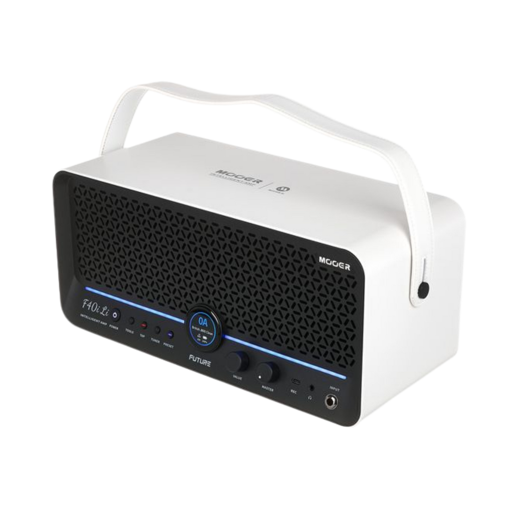 MOOER FUTURE F40i Li Guitar Smart Amp Snowfall White