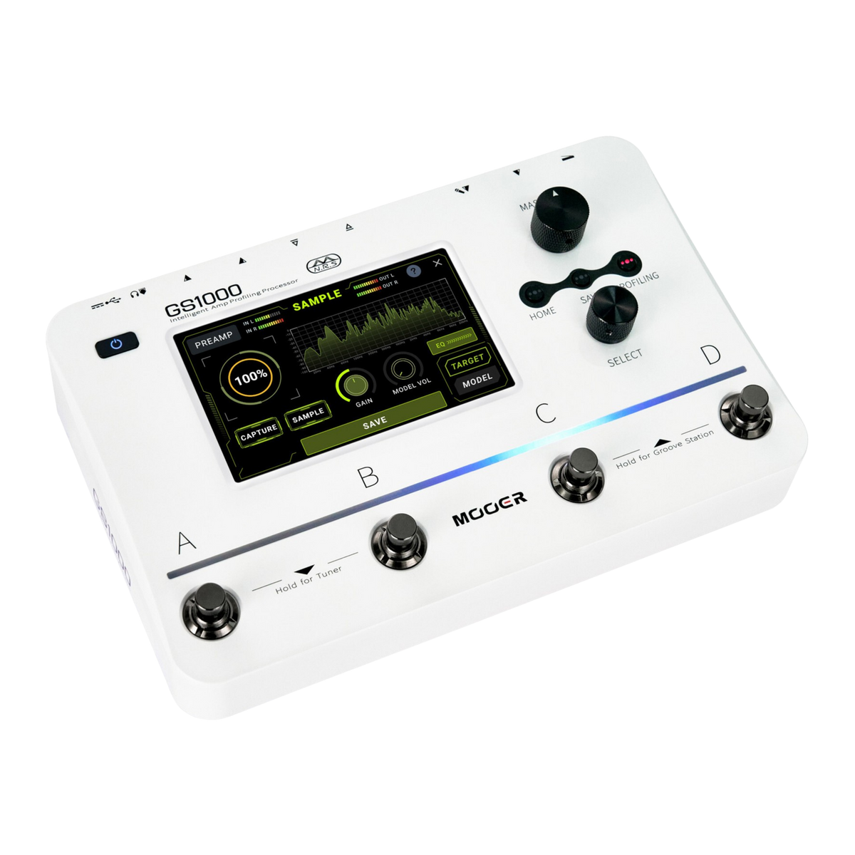 MOOER GS1000 Multi-Effects Guitar Pedal