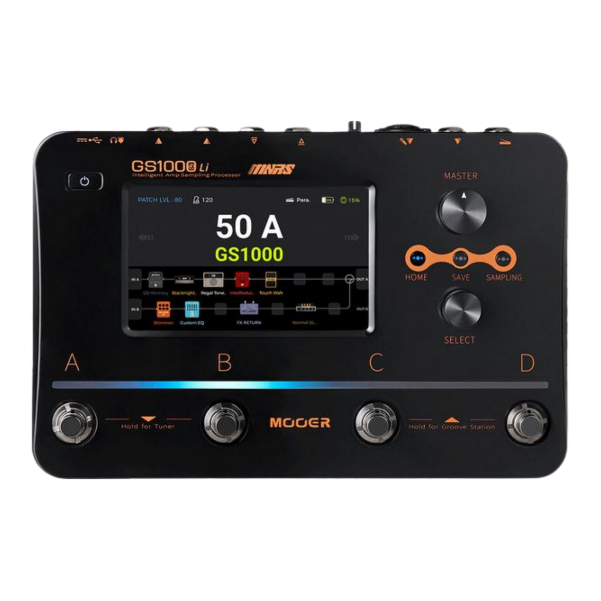 MOOER GS1000 Li Multi-Effects Guitar Pedal
