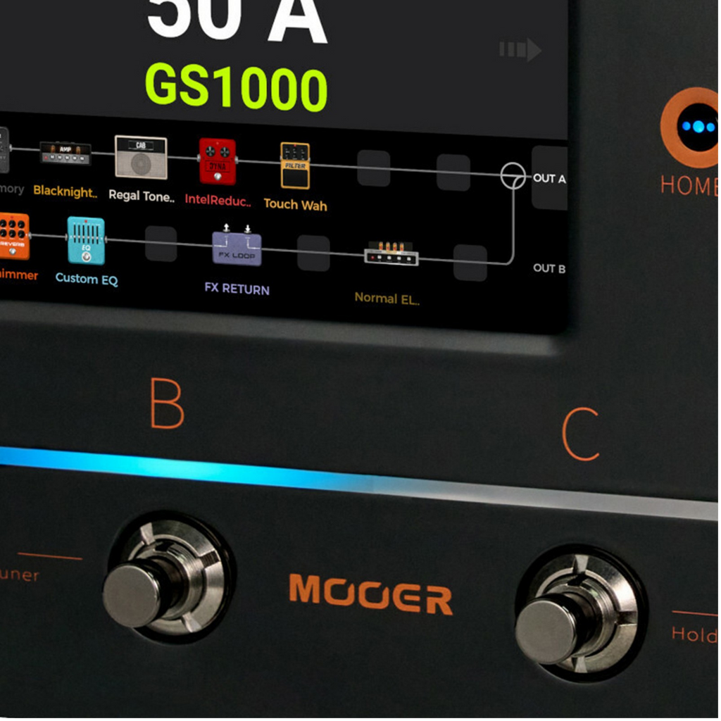 MOOER GS1000 Li Multi-Effects Guitar Pedal