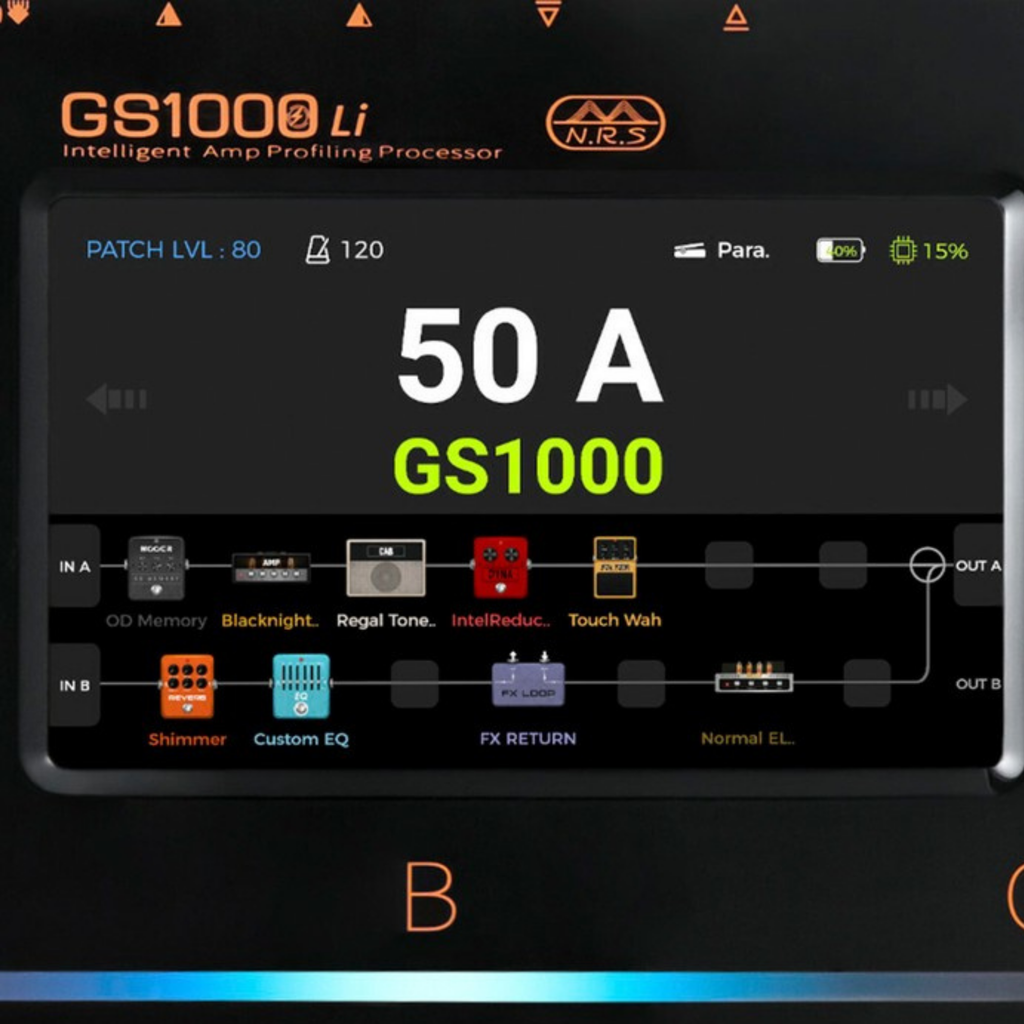MOOER GS1000 Li Multi-Effects Guitar Pedal