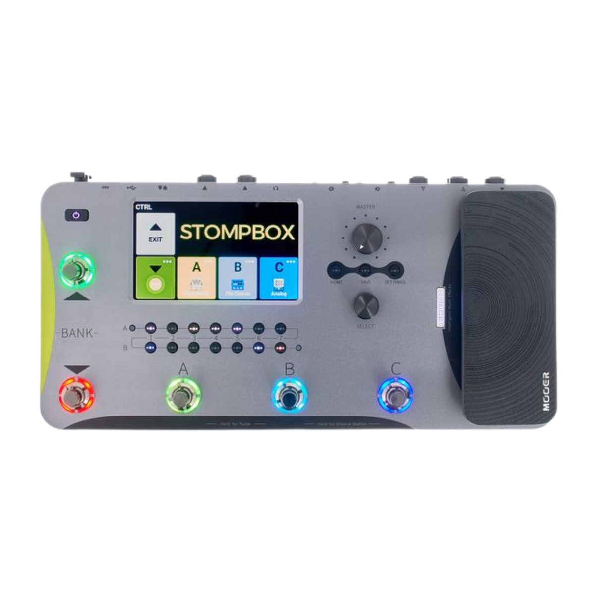MOOER GE1000 Gray Multi-Effects Guitar Pedal