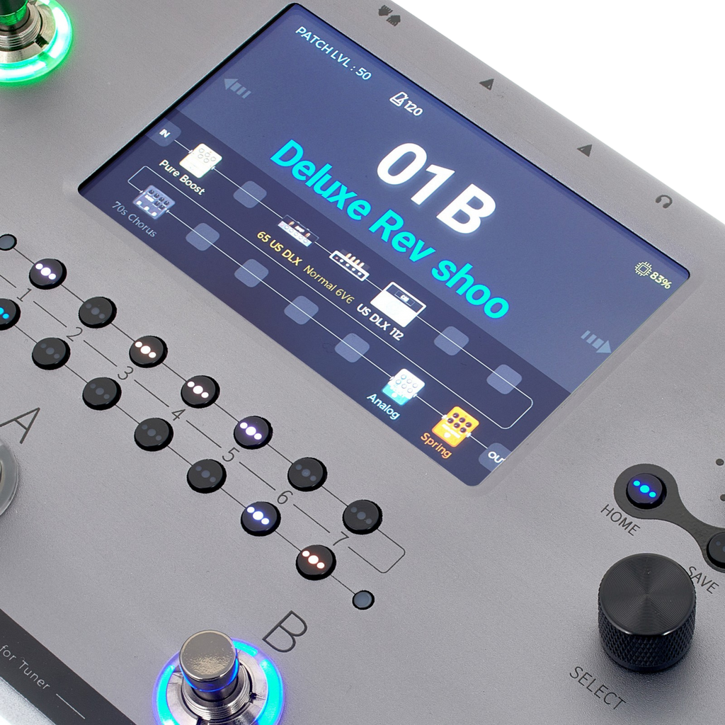 MOOER GE1000 Gray Multi-Effects Guitar Pedal
