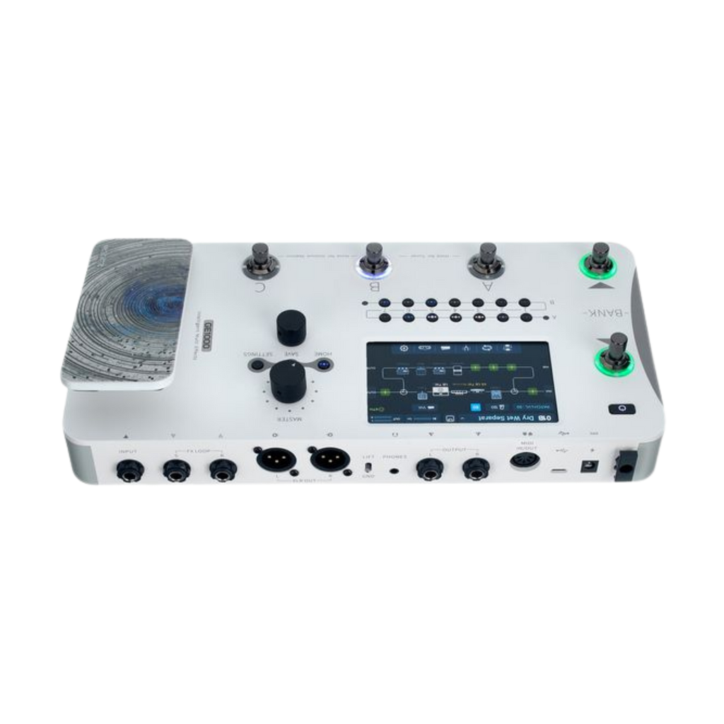 MOOER GE1000 White Multi-Effects Guitar Pedal