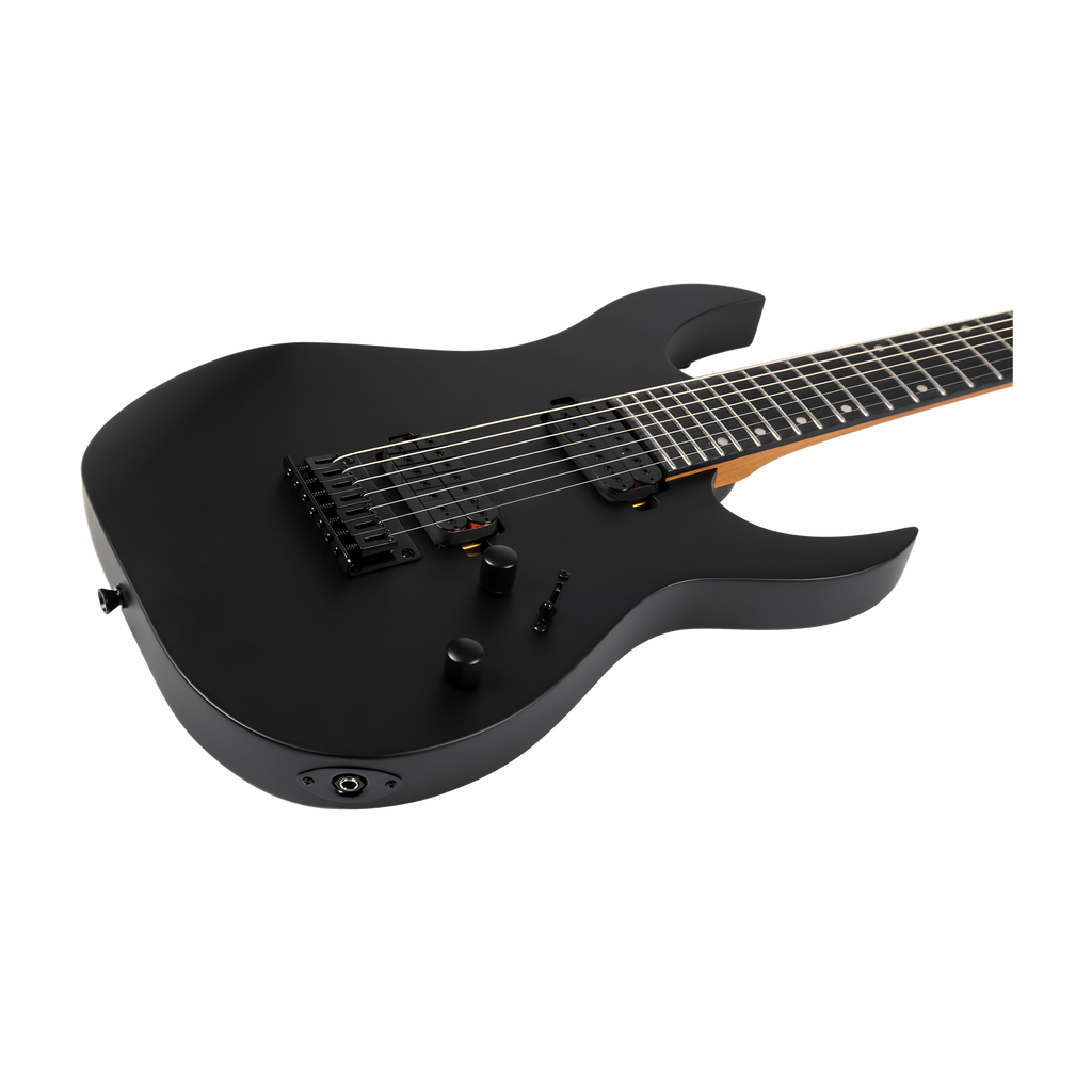 SPIRA S407 MBK Electric Guitar Black