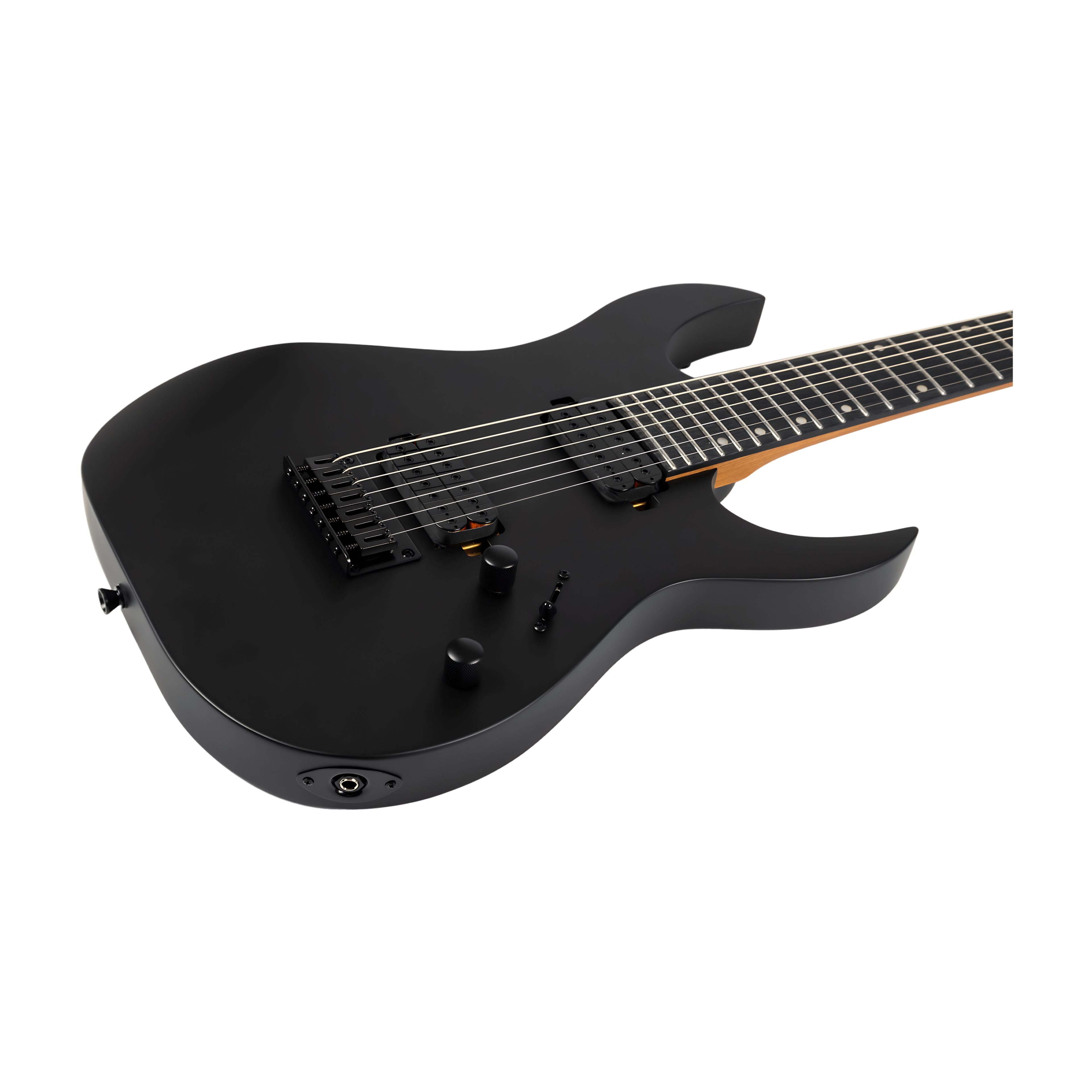 SPIRA S407 MBK Electric Guitar Black