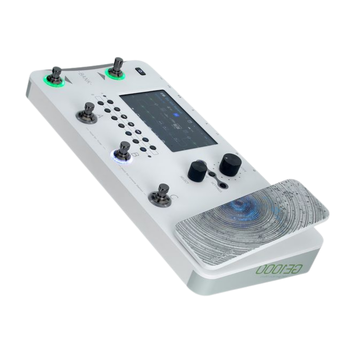MOOER GE1000 White Multi-Effects Guitar Pedal