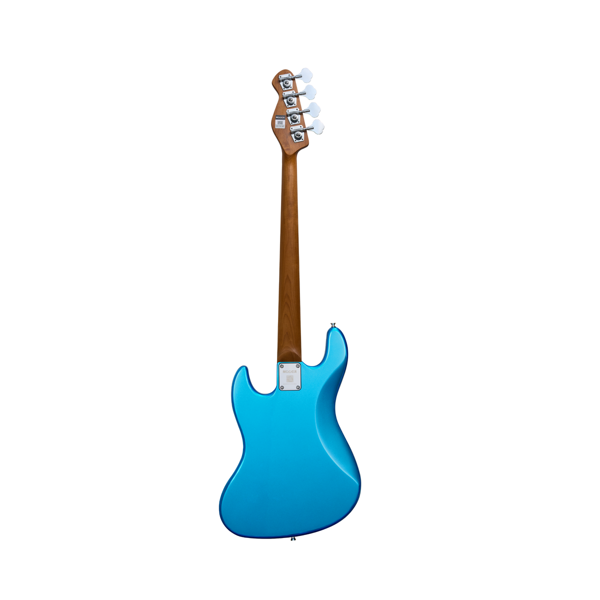 MOOER MBJ 410 Electric Bass 4 String Metal Blue