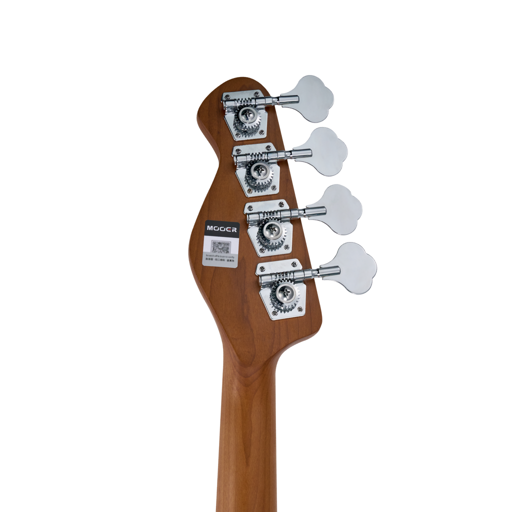 MOOER MBJ 410 Electric Bass 4 String Metal Blue