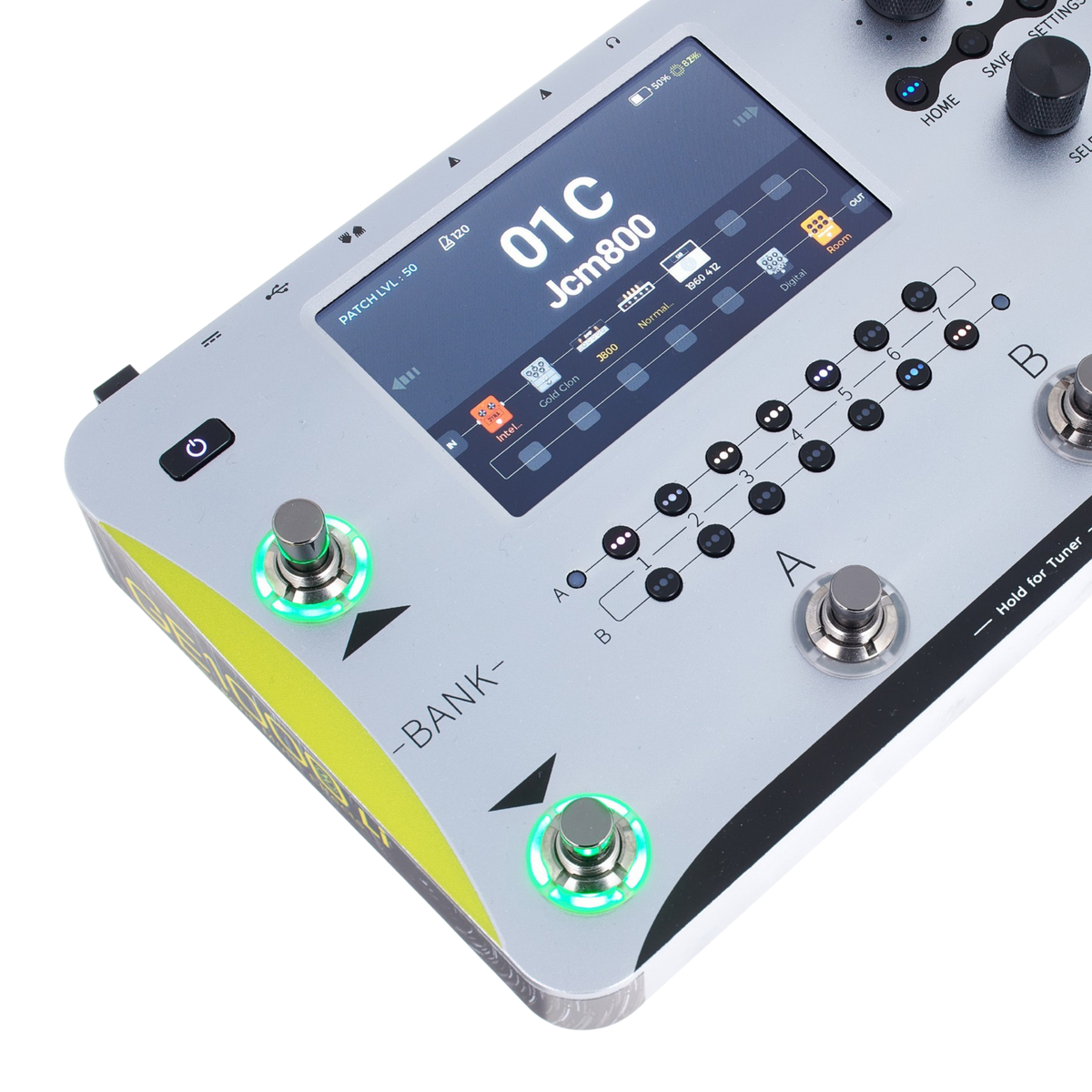 MOOER GE1000 Li Gray Multi-Effects Guitar Pedal