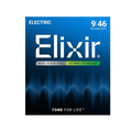 ELIXIR 19027 Optiweb Electric Guitar Strings, Custom Light, 09-46