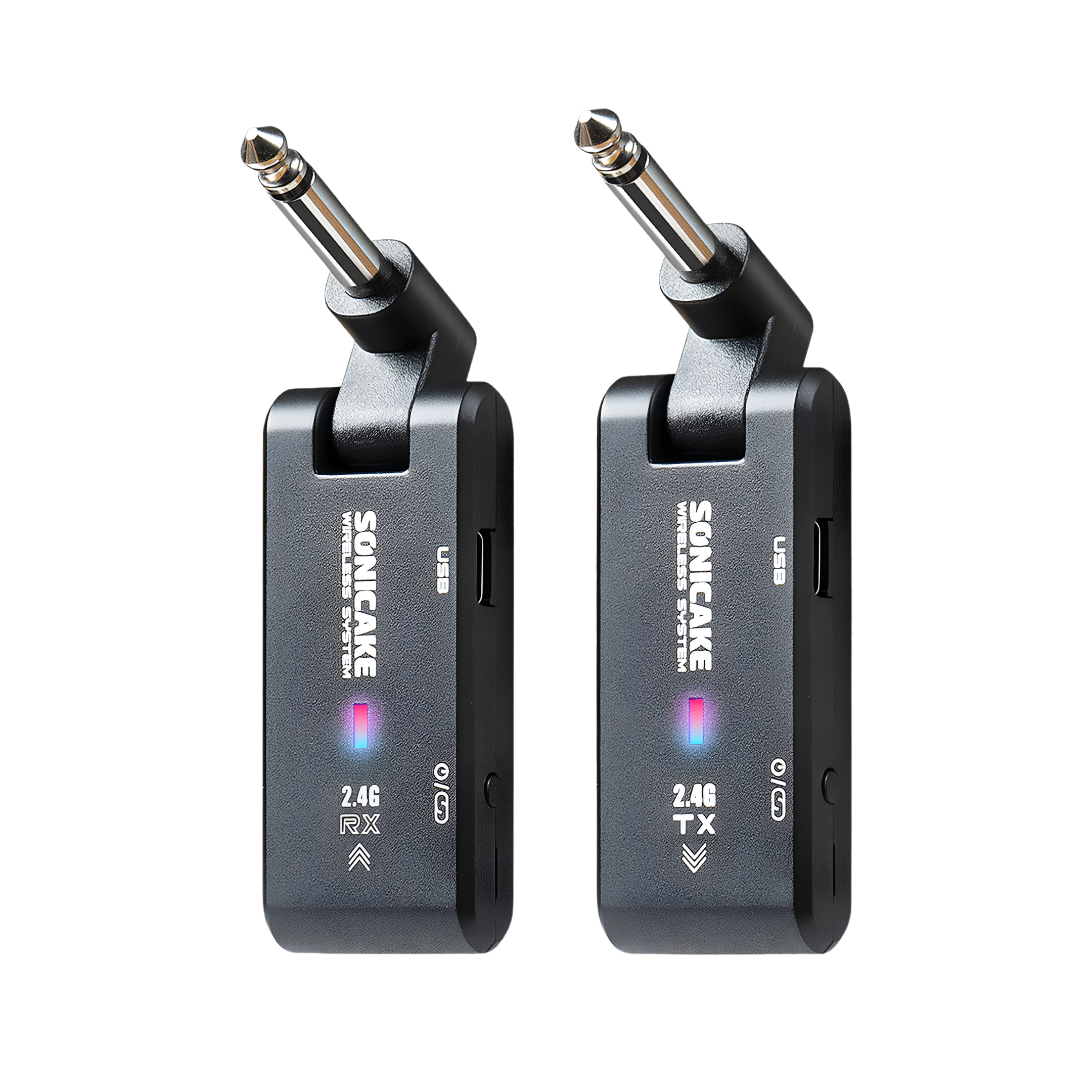 SONICAKE QWS-10 2.4G Sistem Gitar Nirkabel Pemancar Instrumen