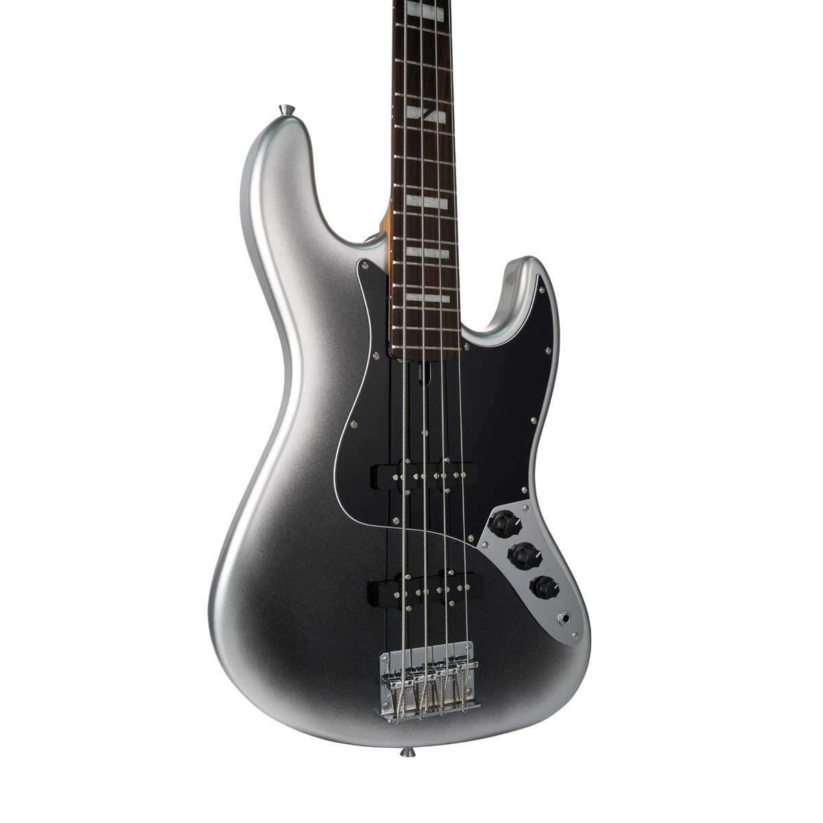 MOOER MBJ 412 Electric Bass 4 String Dark Silver