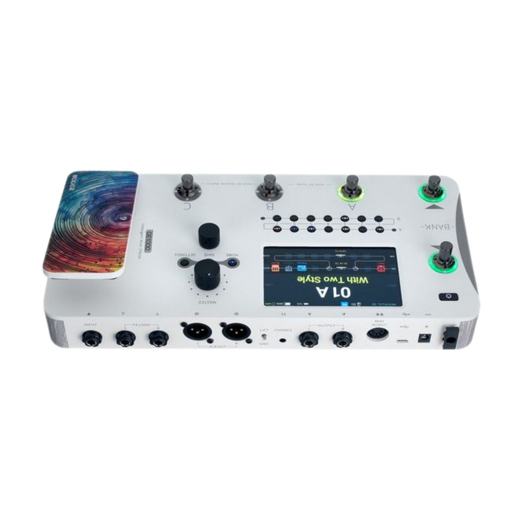 MOOER GE1000 Li White Multi-Effects Guitar Pedal