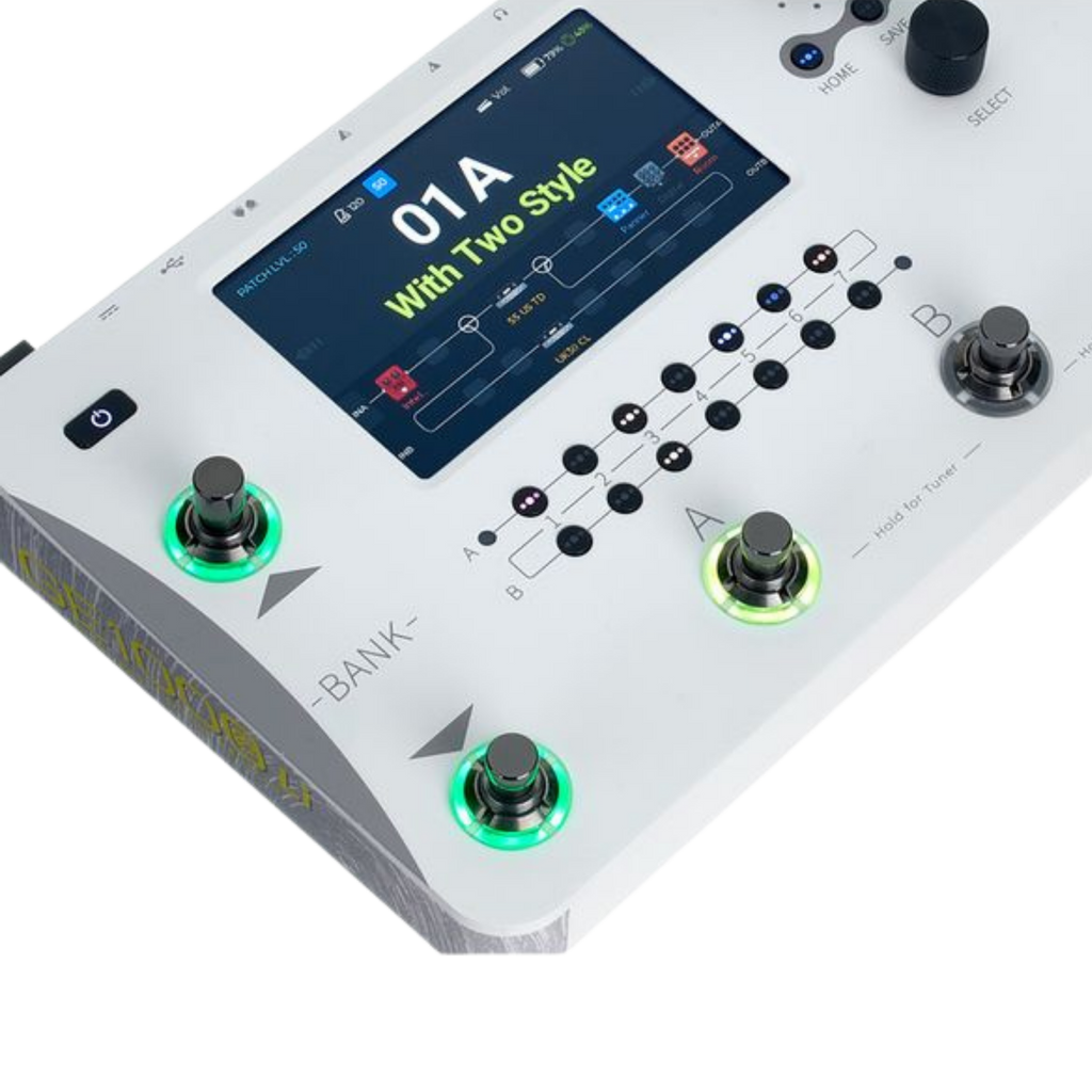 MOOER GE1000 Li White Multi-Effects Guitar Pedal