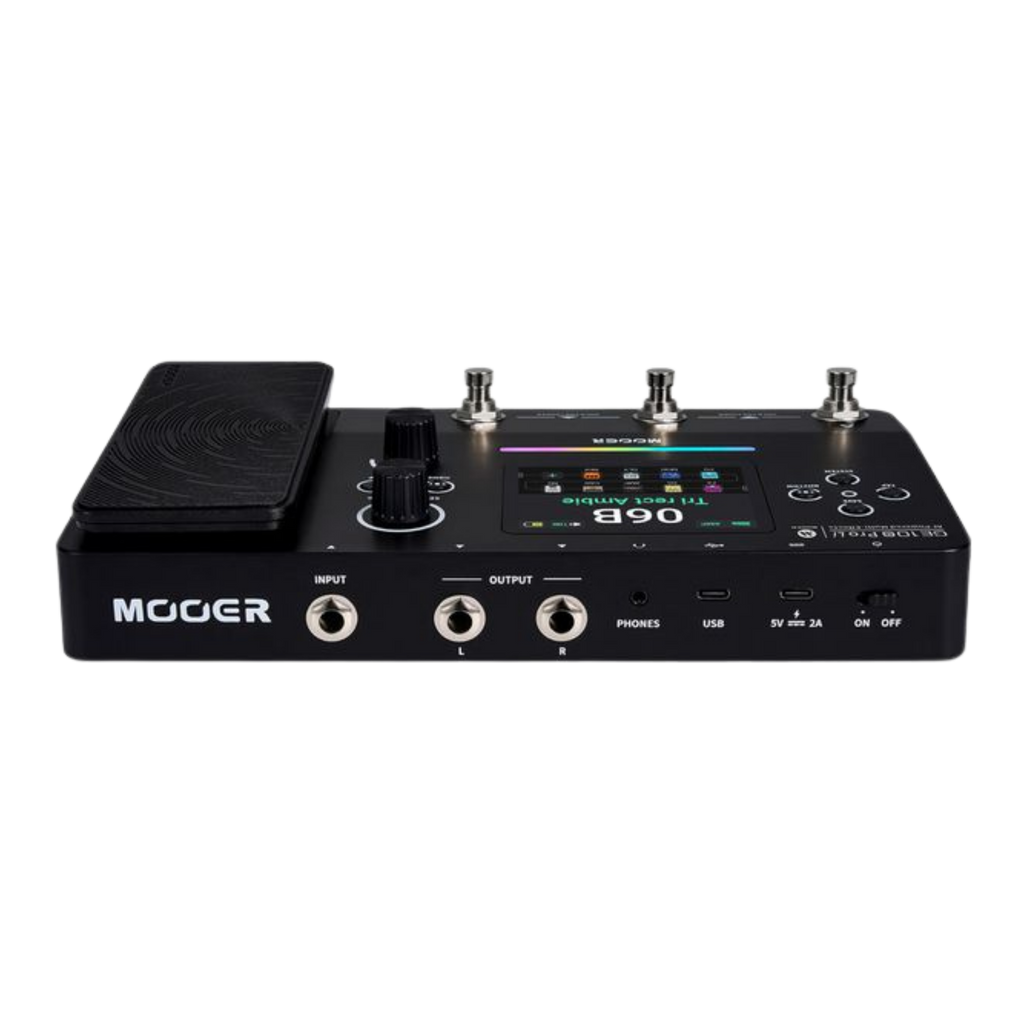MOOER GE100 Pro Li Black Multi-Effects Guitar Pedal