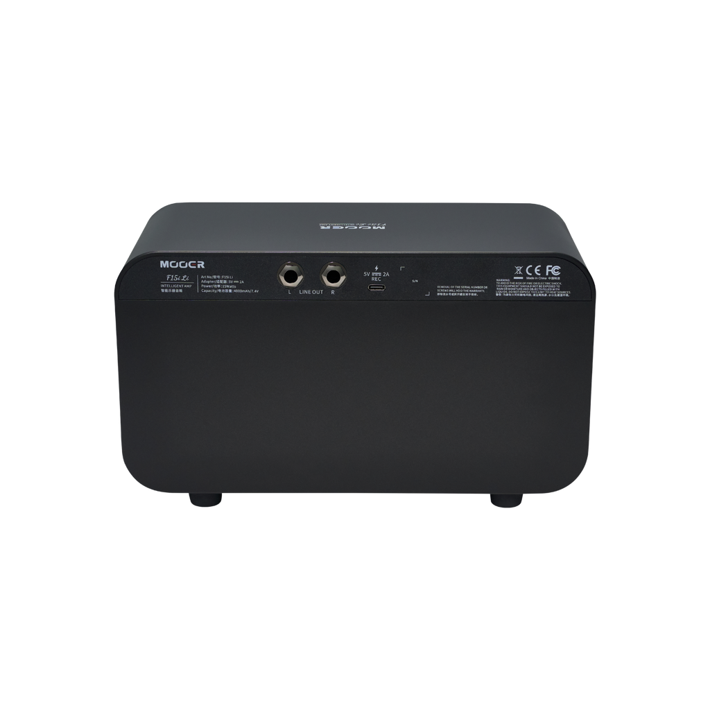 MOOER FUTURE F15i Li Guitar Smart Amp Phantom Black