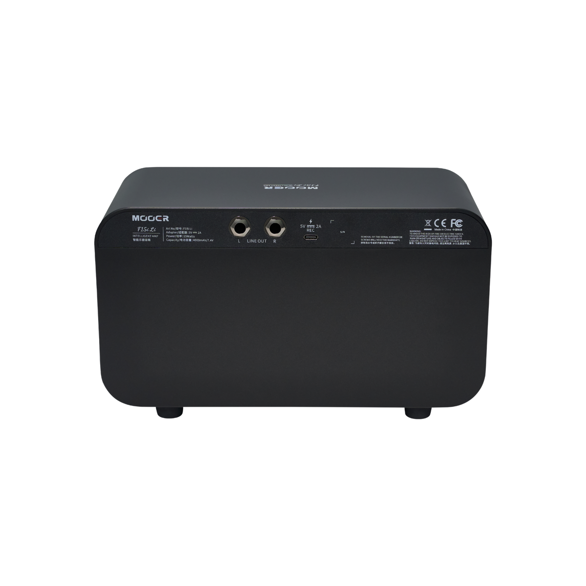 MOOER FUTURE F15i Li Guitar Smart Amp Phantom Black